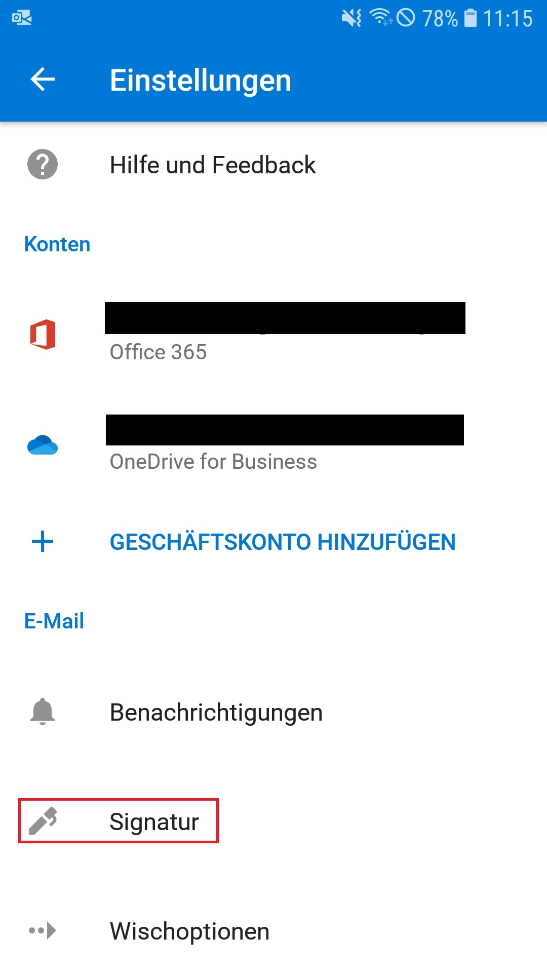 MS Outlook Signatur #3